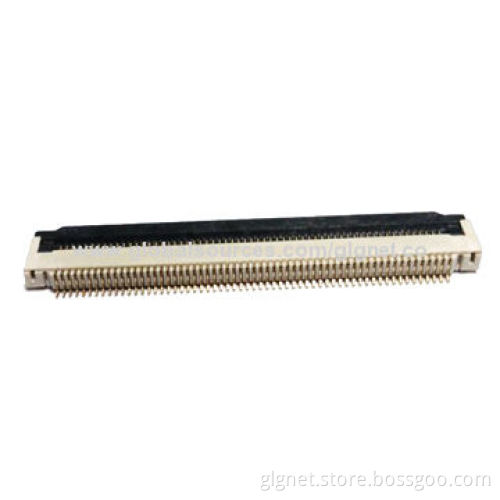 0.5mm Pitch H=2.0mm Easy On FFC/FPC Connector SMT, R/A, Bottom Contact Type